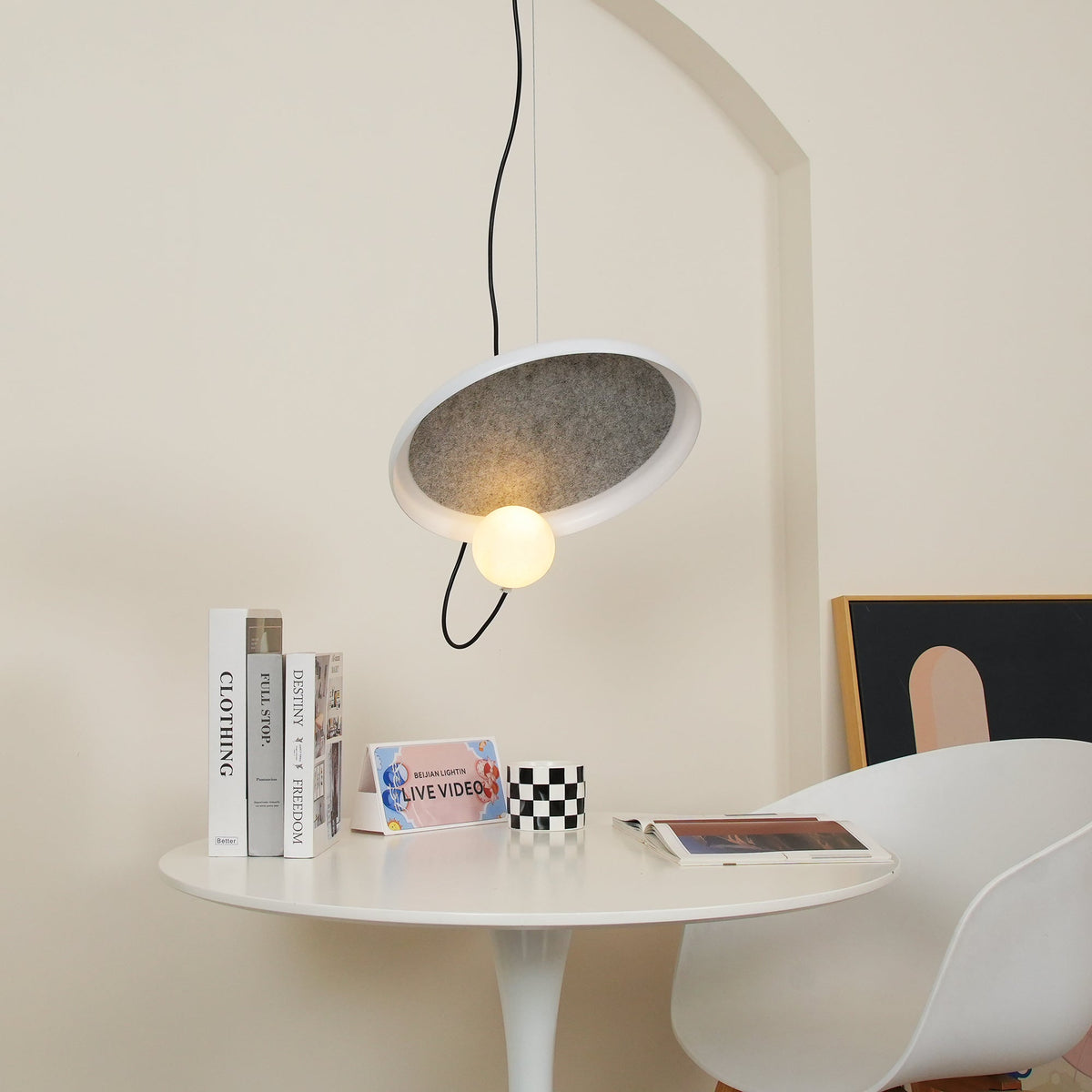 Acoustic hanglamp