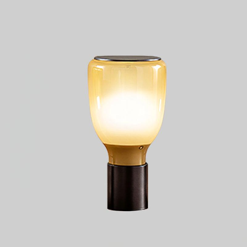 Vathayra tafellamp met groen glas