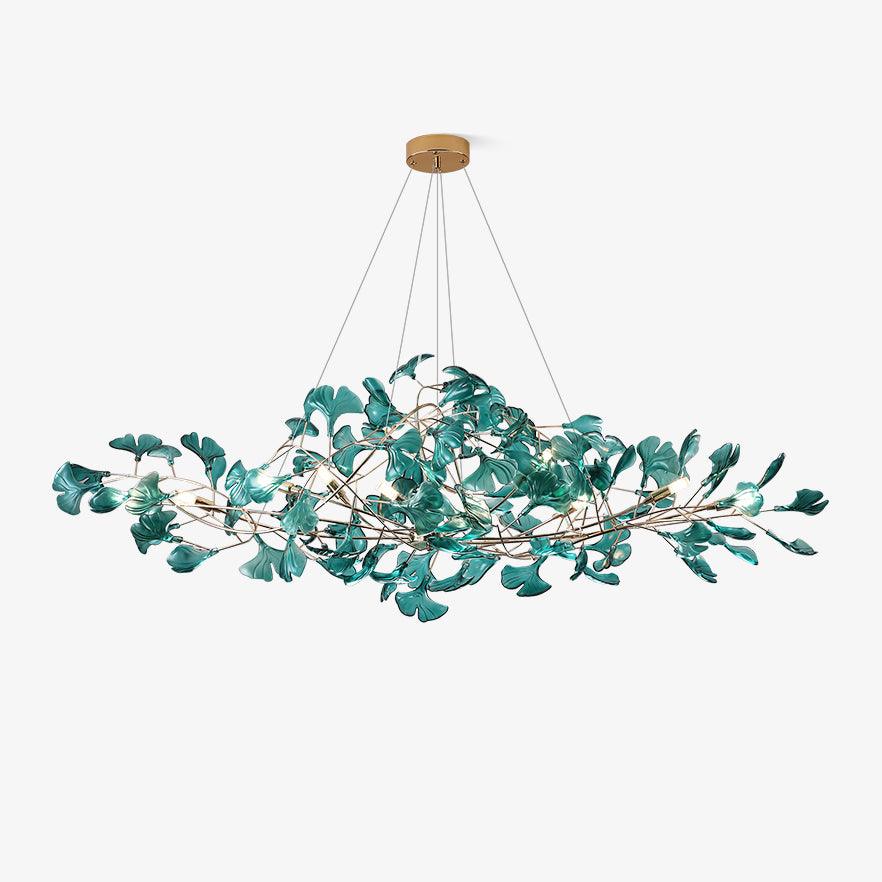 Ralenis luxe Ginkgo Leaf kroonluchter