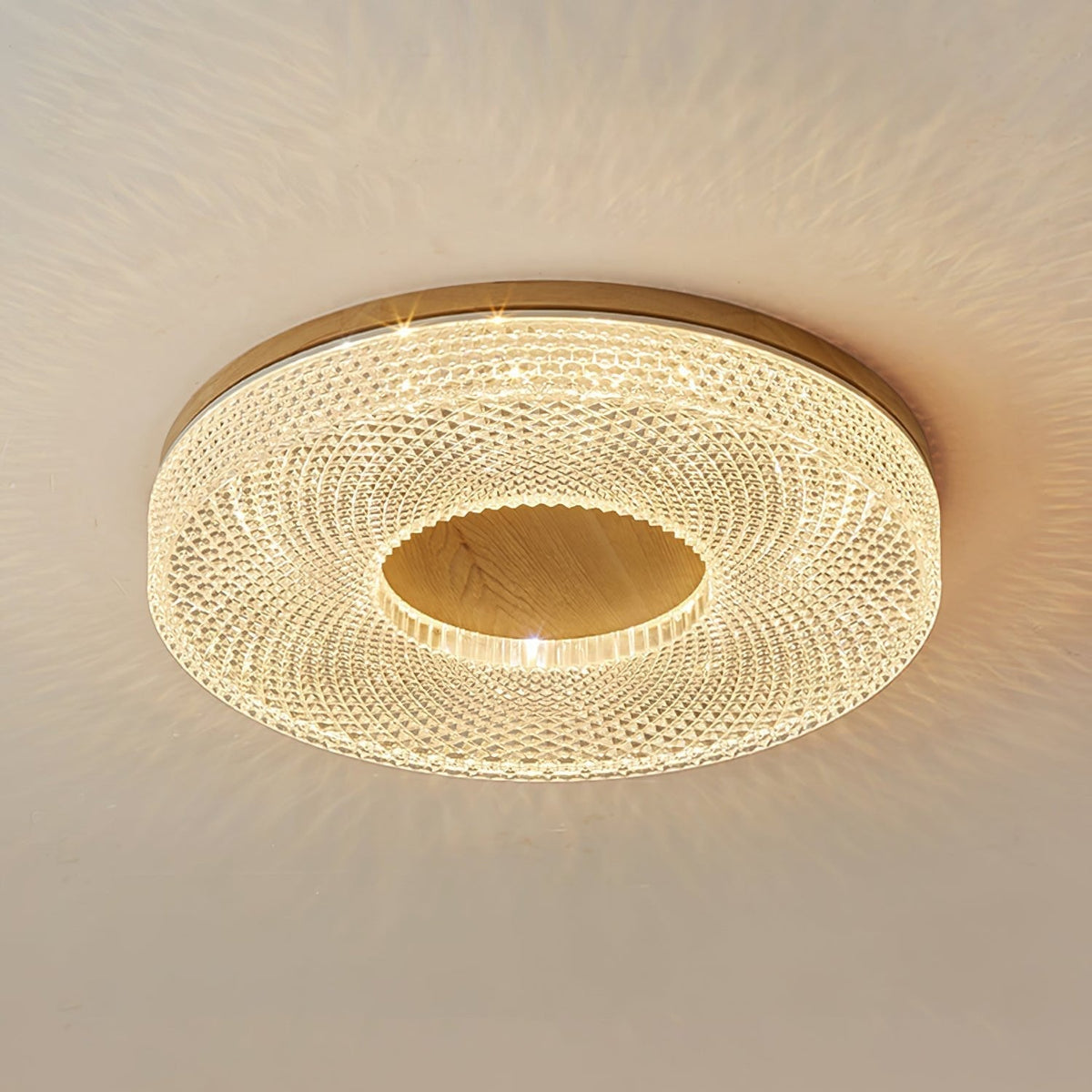 Nirinelle plafondlamp met acrylring, modern minimalistisch