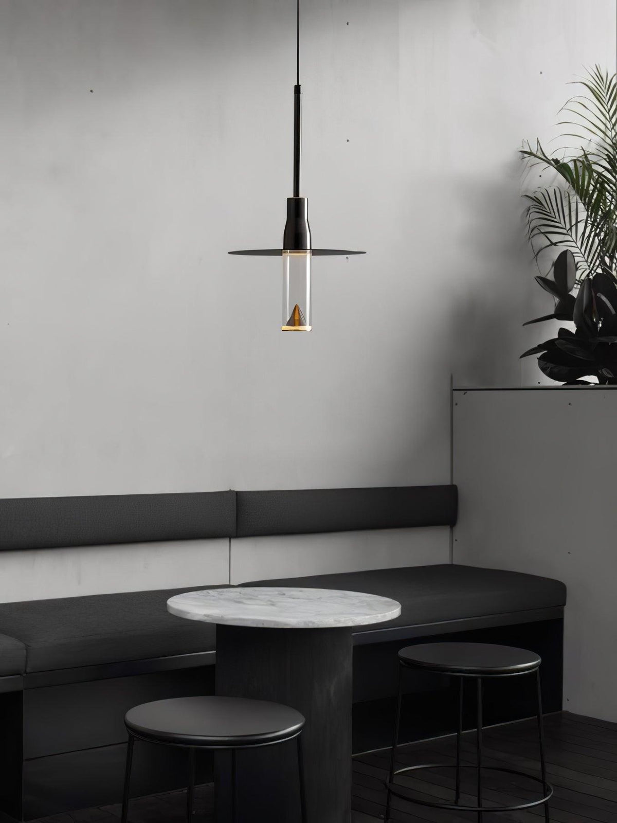 Lominex hanglamp Acrylplaat Chroom Modern