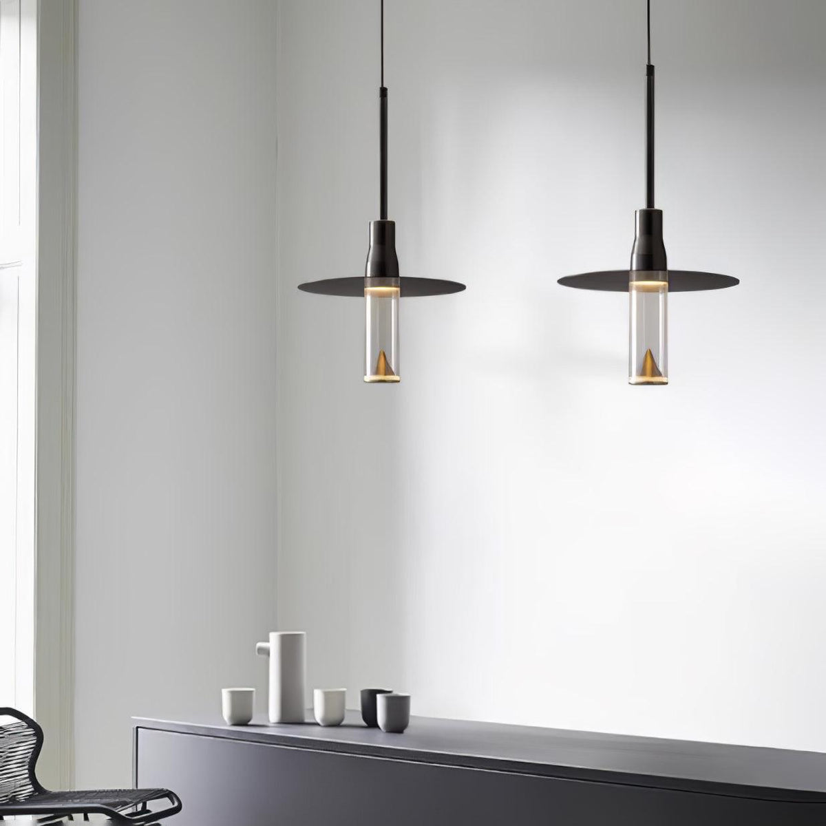 Lominex hanglamp Acrylplaat Chroom Modern