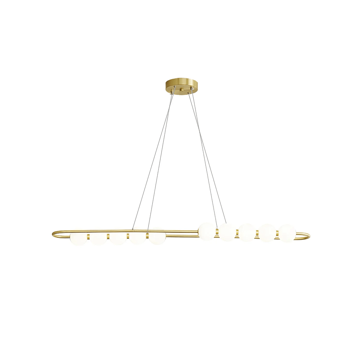 Hevrin elegantie Art Pearls Plastic Kroonluchter