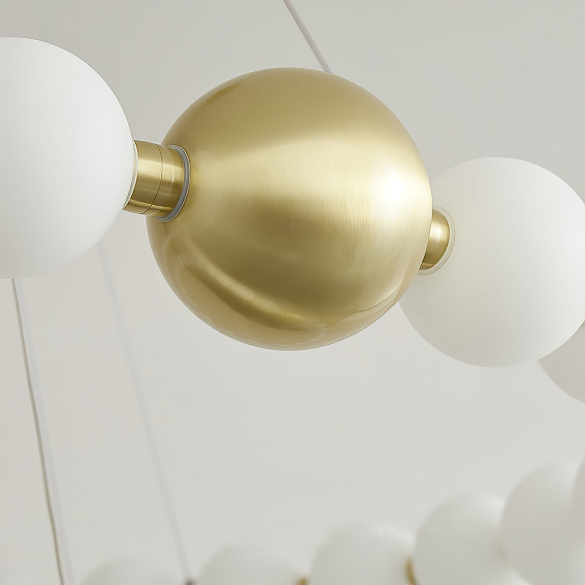 Hevrin elegantie Art Pearls Plastic Kroonluchter
