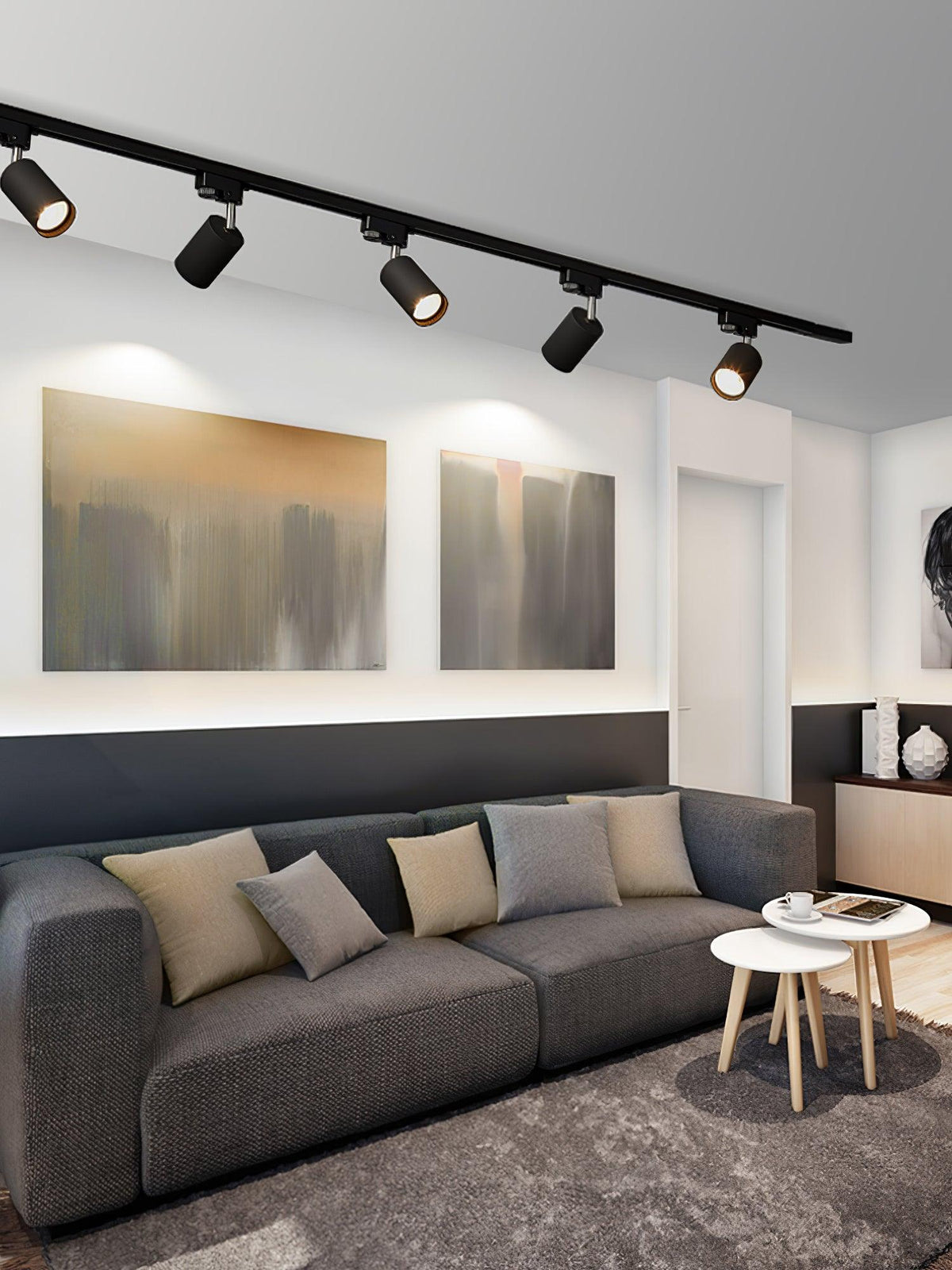 Reneaya verstelbare plafondlamp spotlight track LED