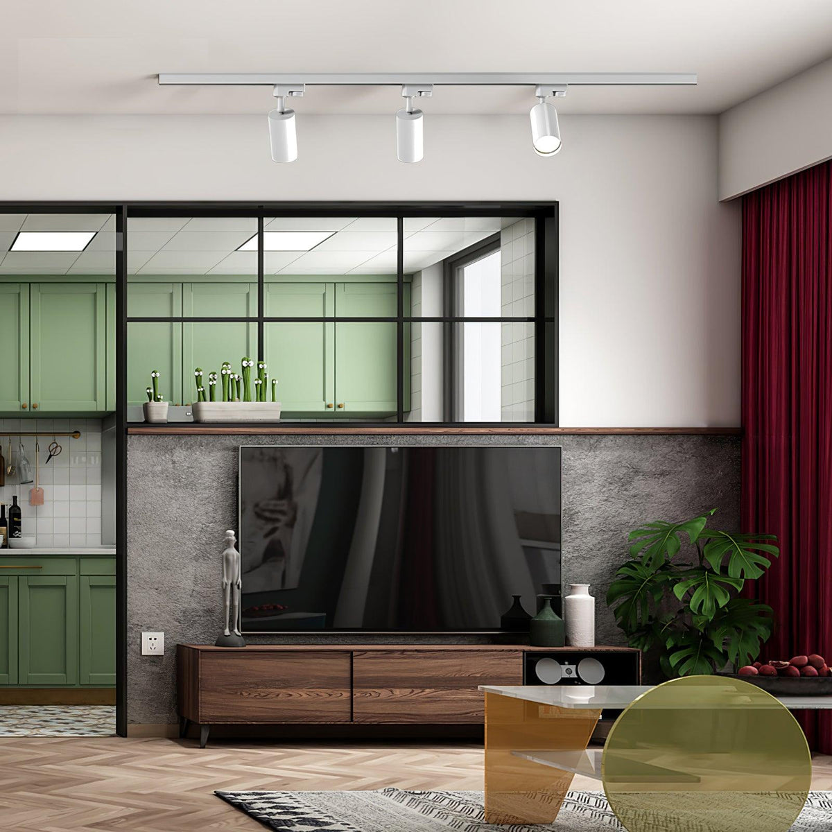 Reneaya verstelbare plafondlamp spotlight track LED