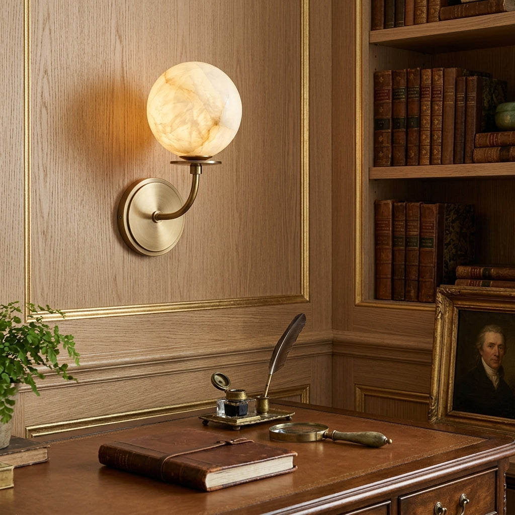 Dovenhurst Albasten wandlamp