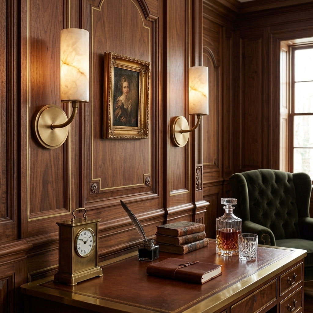 Dovenhurst Albasten wandlamp