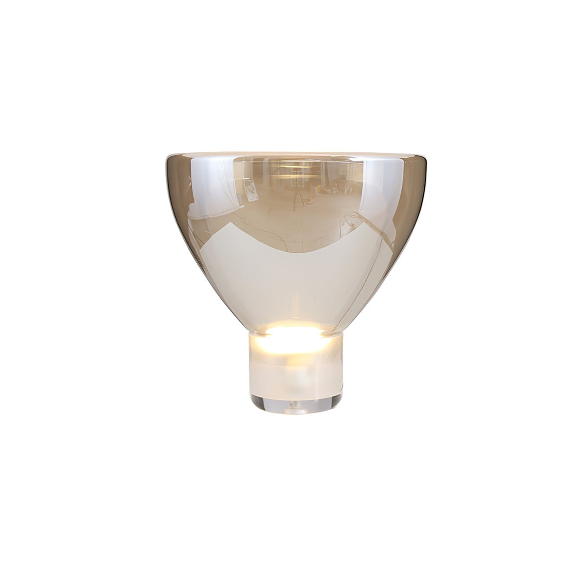 Cavm elegante tafellamp van glas