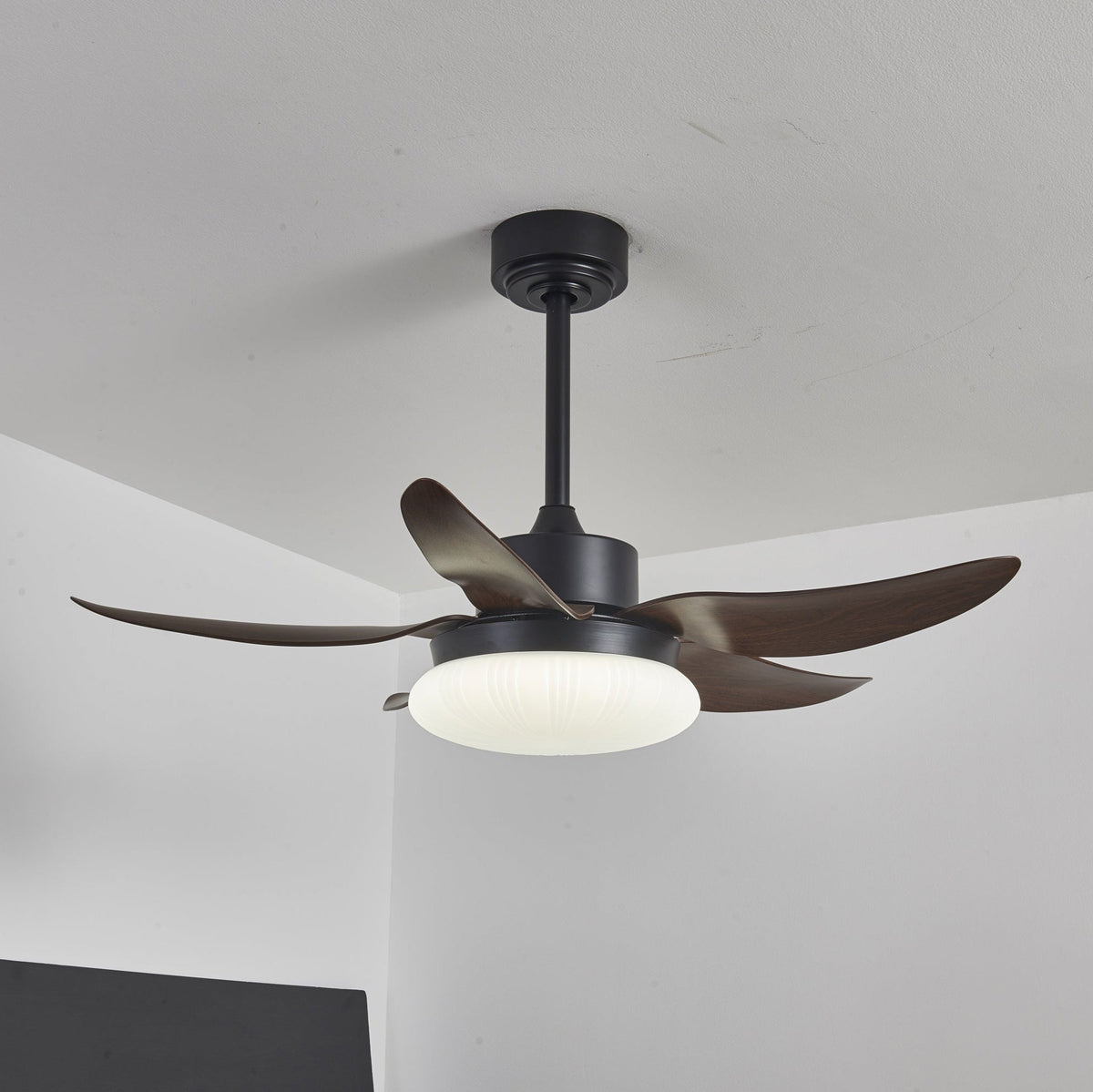 Zerith modern Hout Plafondventilator met lamp