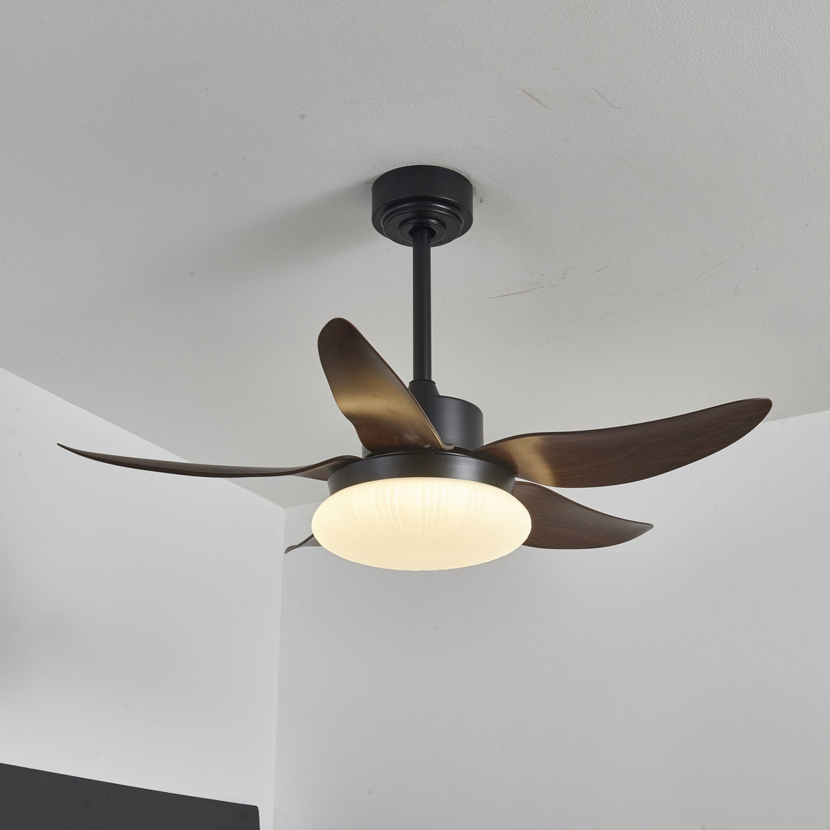 Zerith modern Hout Plafondventilator met lamp