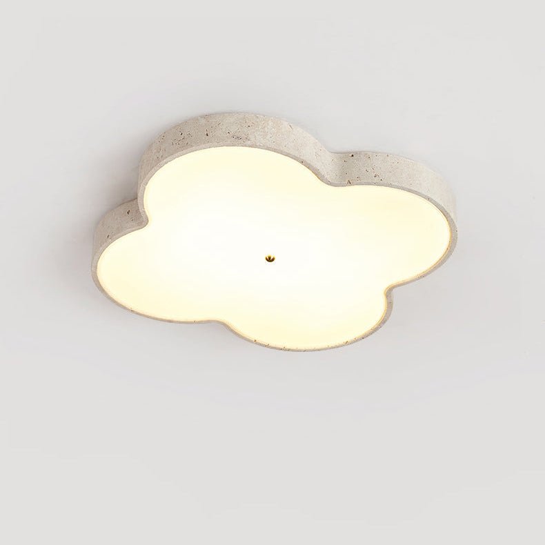 Nuvérin Aethel Cloud travertin plafondlamp