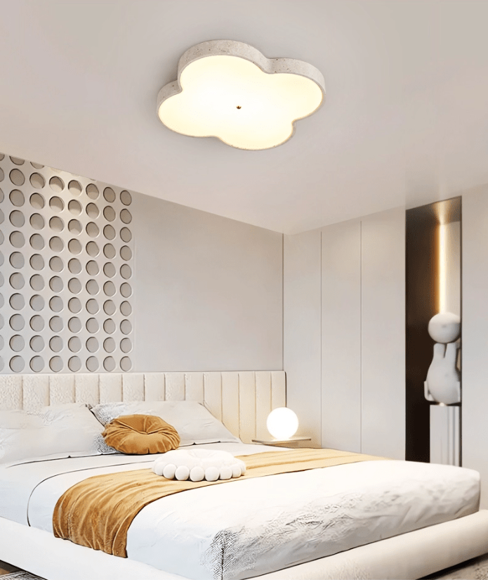 Nuvérin Aethel Cloud travertin plafondlamp