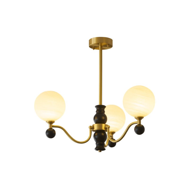 Ershaan sfeer elegantie vintage messing hout kroonluchter