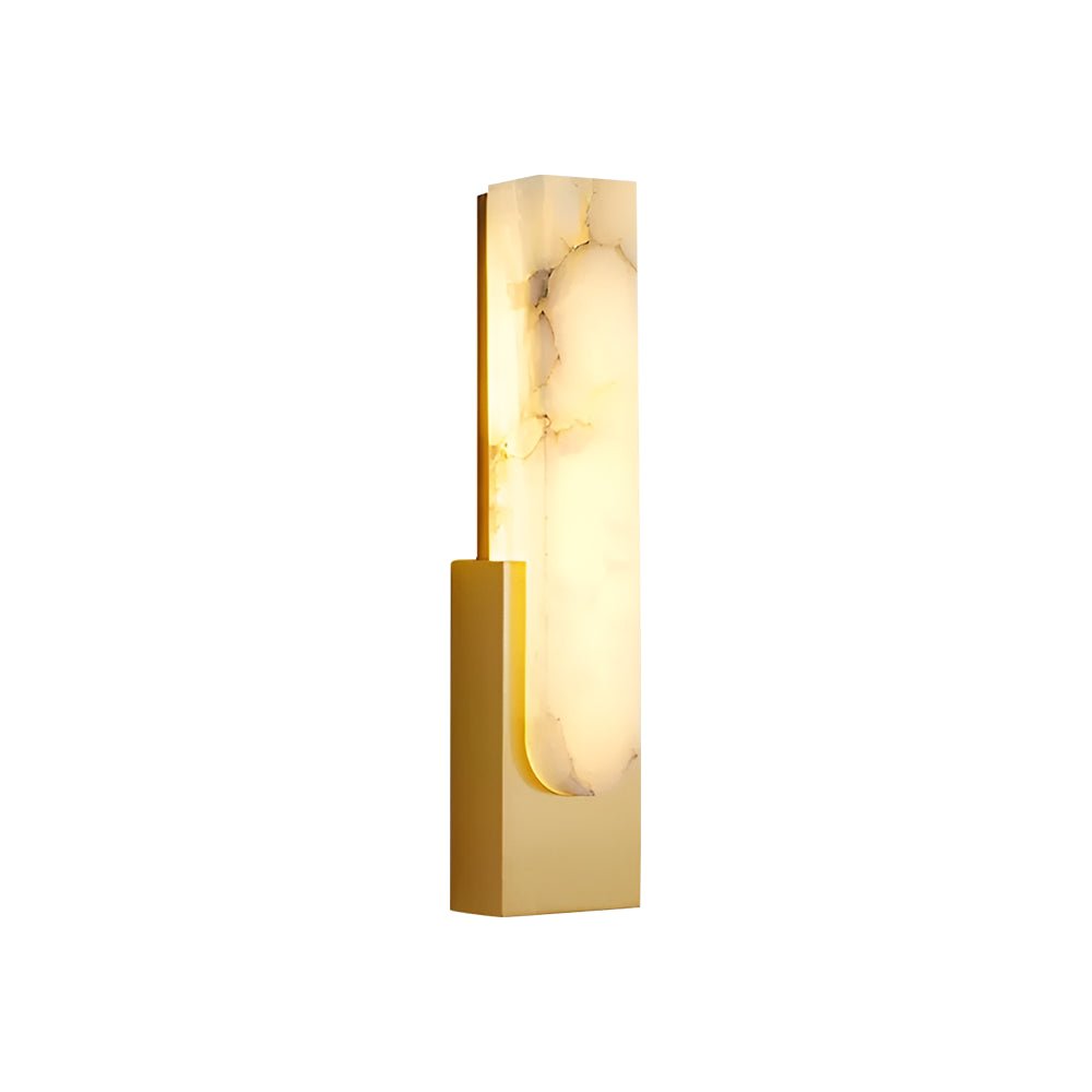Xaldy wandlamp van albast
