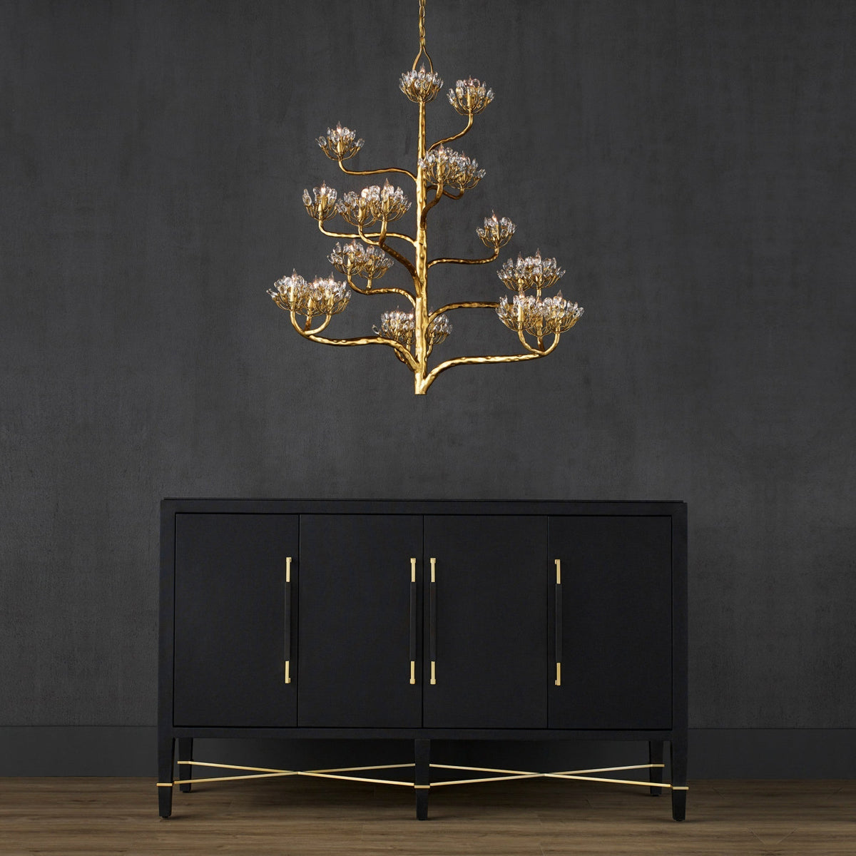 Agave Postmodern luxe Americana kristallen kroonluchter
