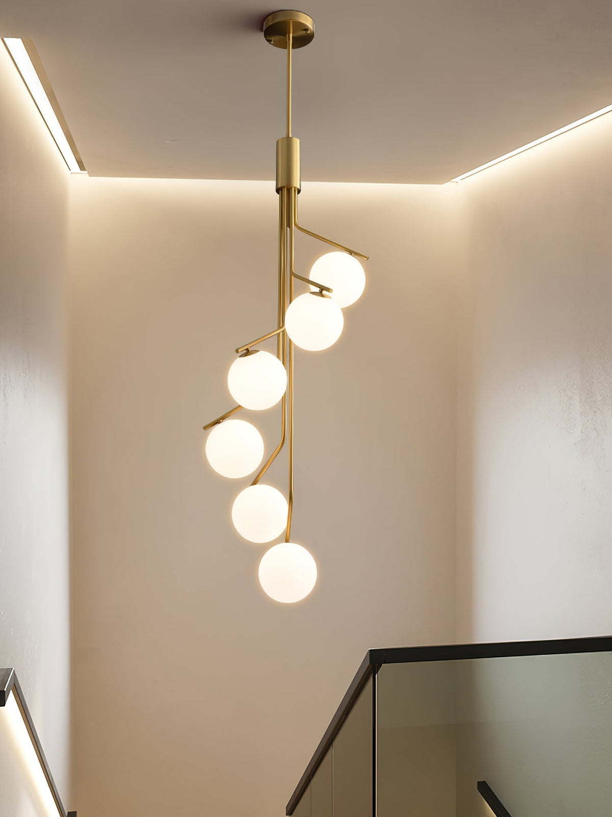 Ageet Moderne minimalistische hanglamp van glas