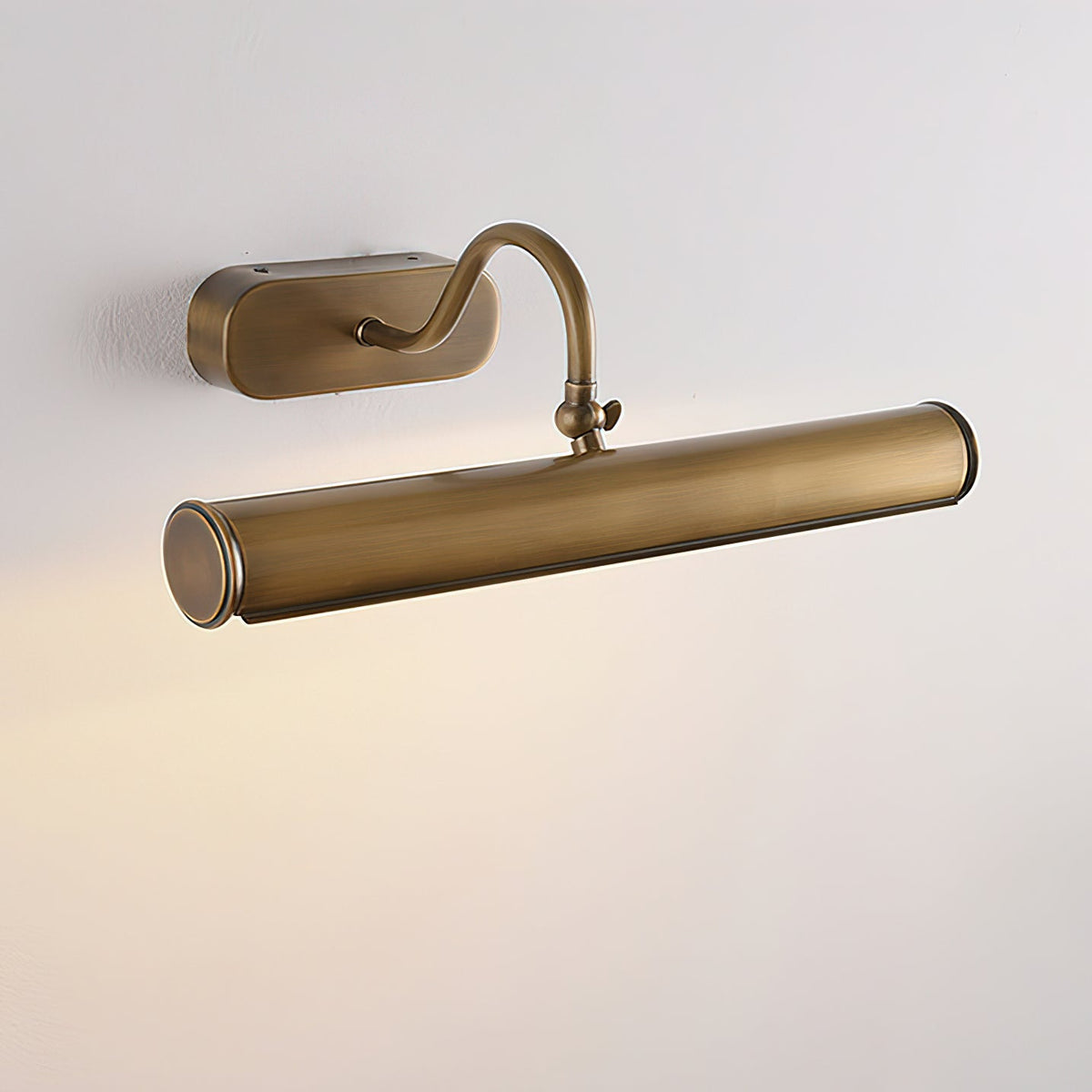 Ainsworth wandlamp van messing