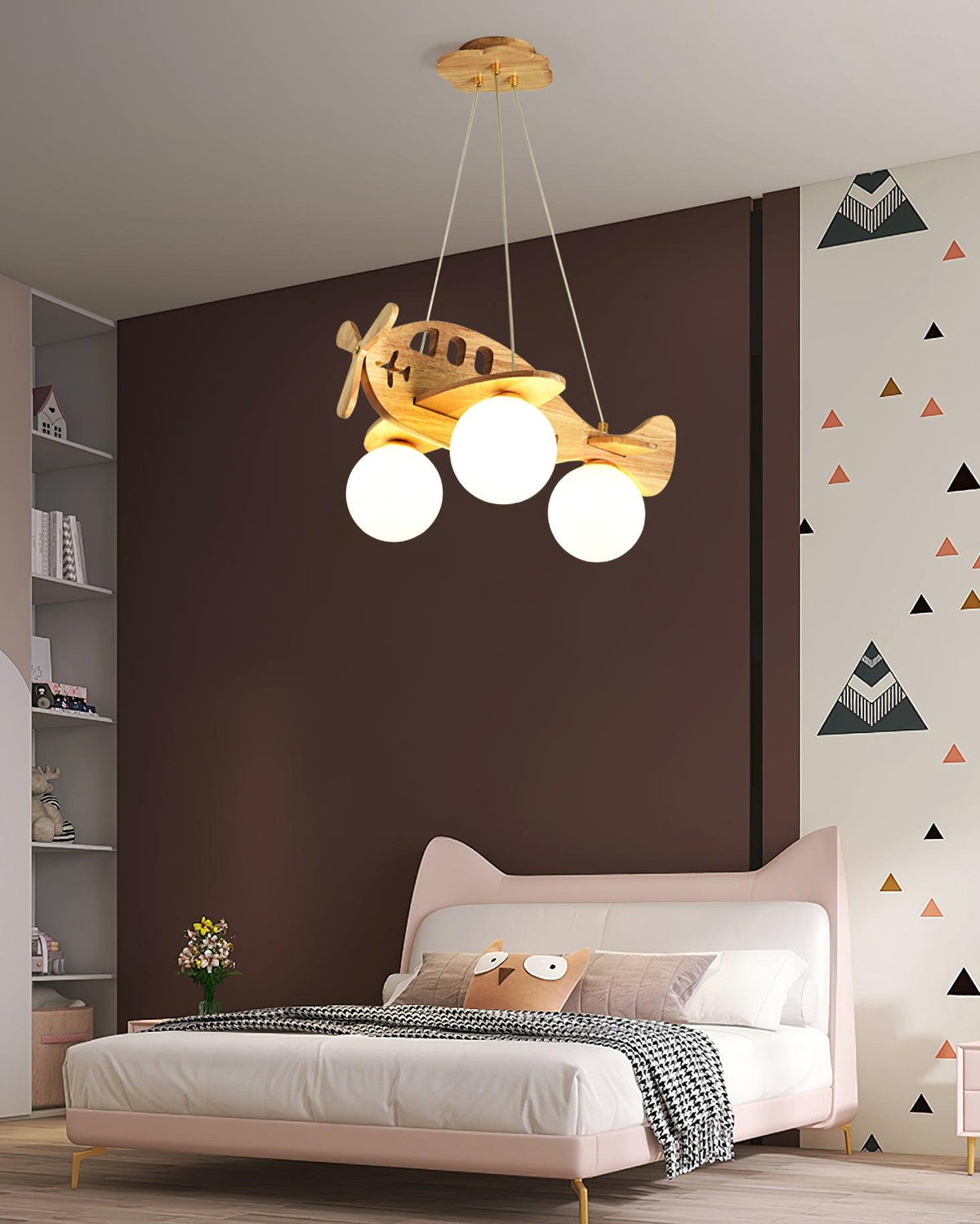 Aldenine Houten Kunstzinnige hanglamp