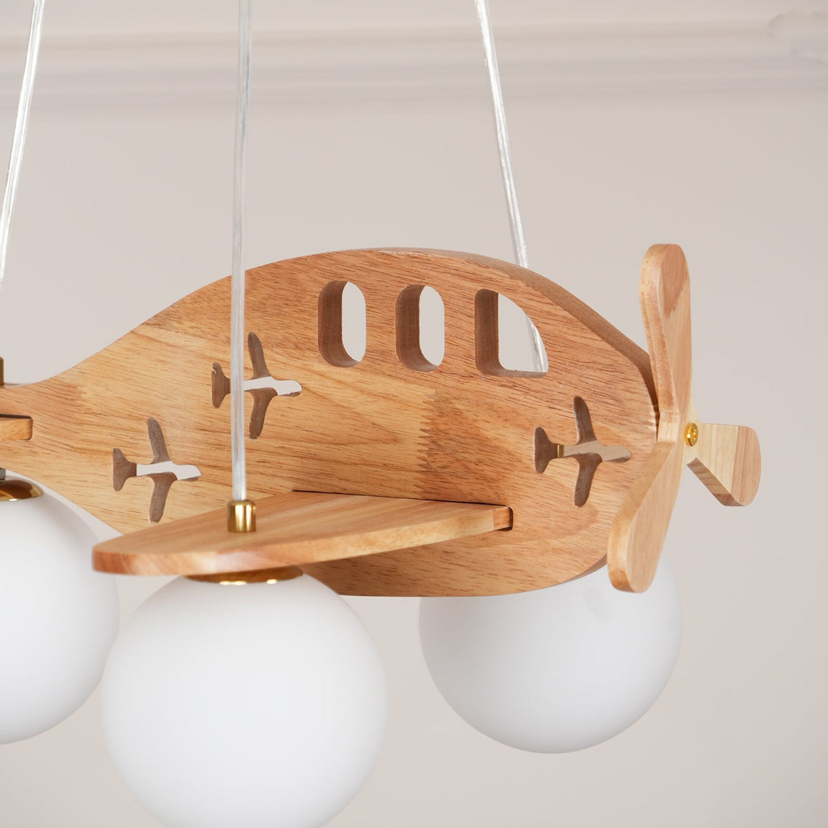 Aldenine Houten Kunstzinnige hanglamp