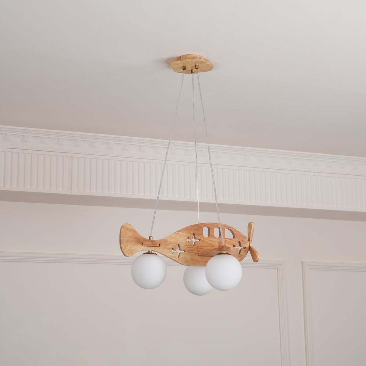 Aldenine Houten Kunstzinnige hanglamp