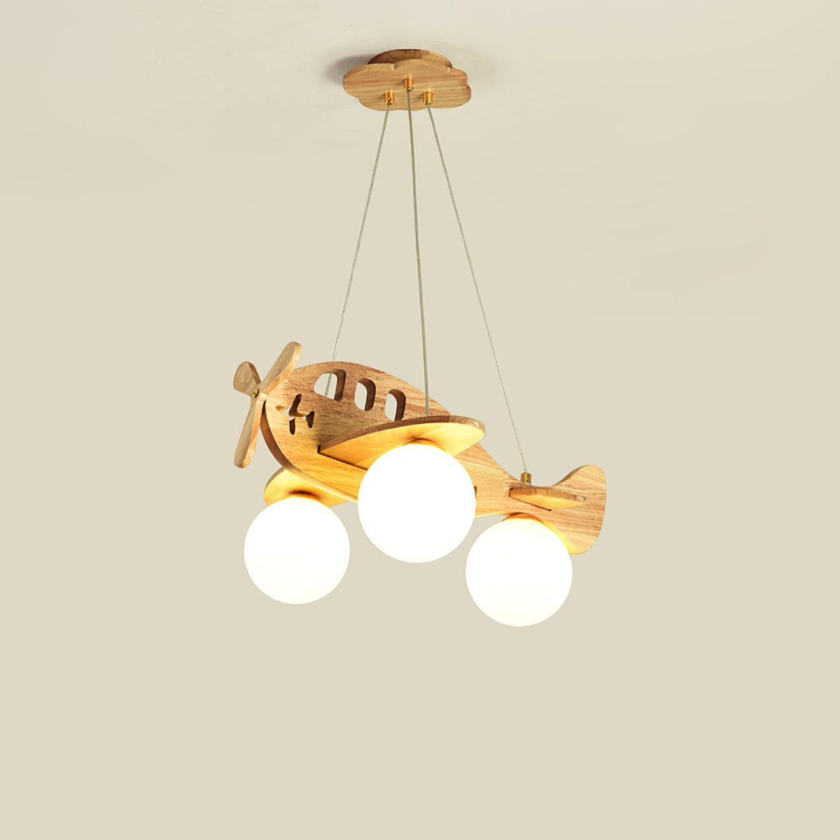 Aldenine Houten Kunstzinnige hanglamp