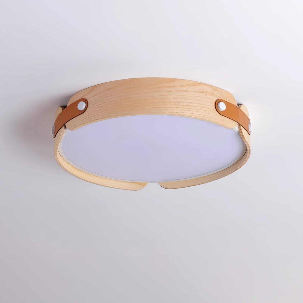 Edan Moderne minimalistische plafondlamp van hout