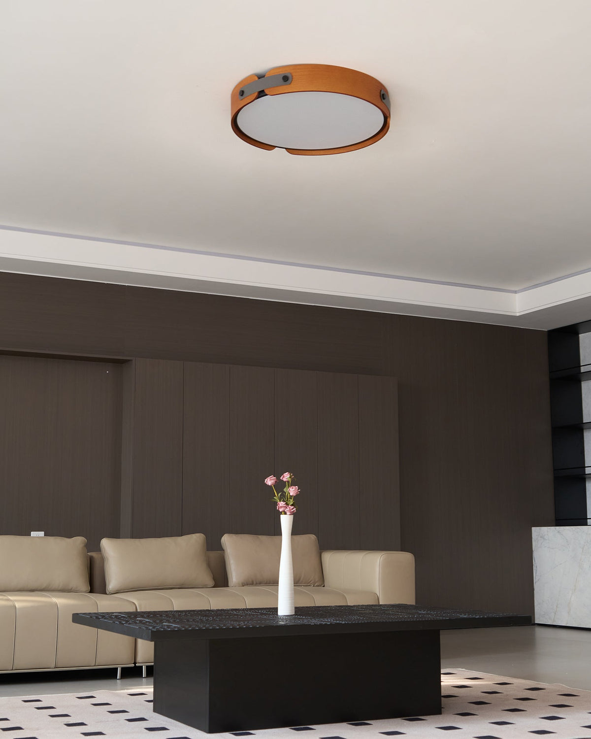 Sylarina Houten plafondlamp