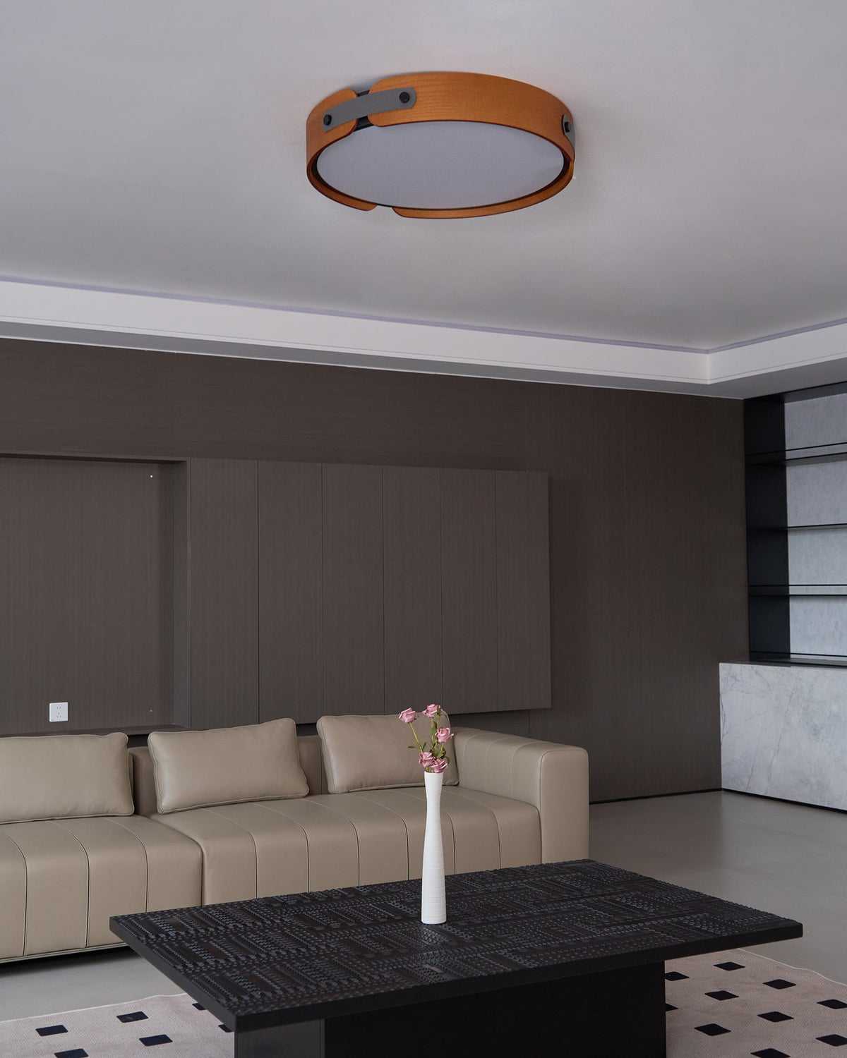 Sylarina Houten plafondlamp