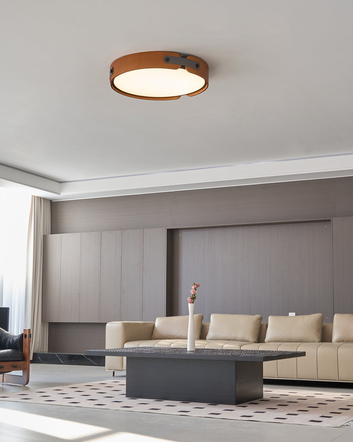 Sylarina Houten plafondlamp