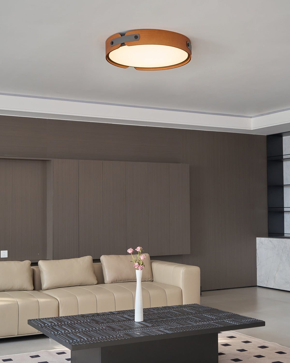Sylarina Houten plafondlamp