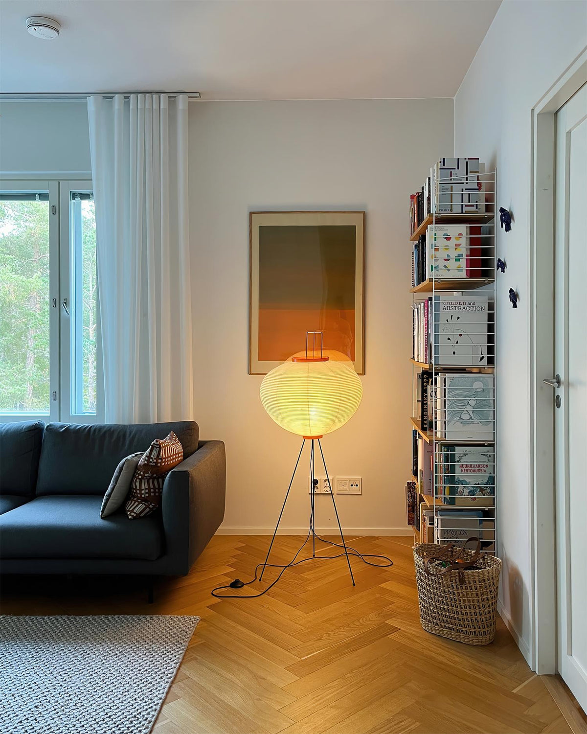 Seloette vloerlamp