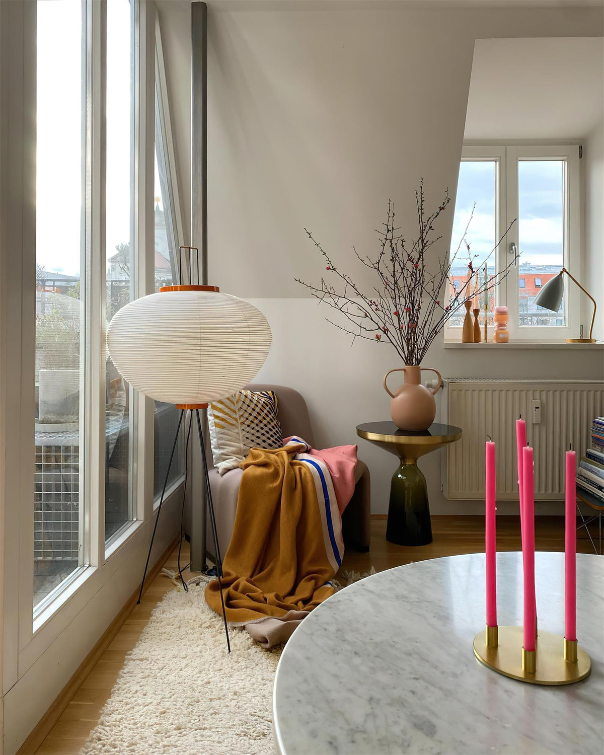 Seloette vloerlamp