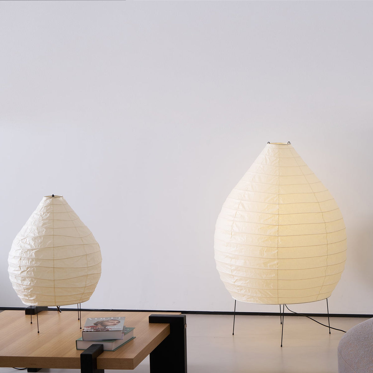 Marien papier tafellamp