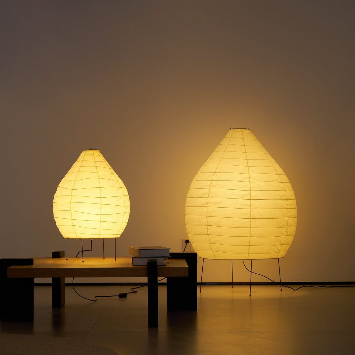 Marien papier tafellamp