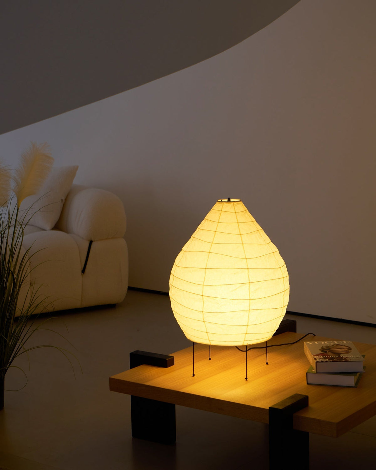 Marien papier tafellamp