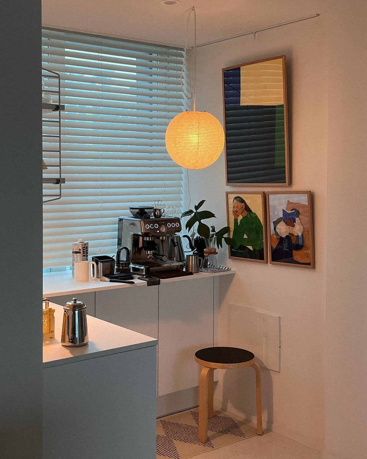 Kalemu Vintage hanglamp van muzelijn papier