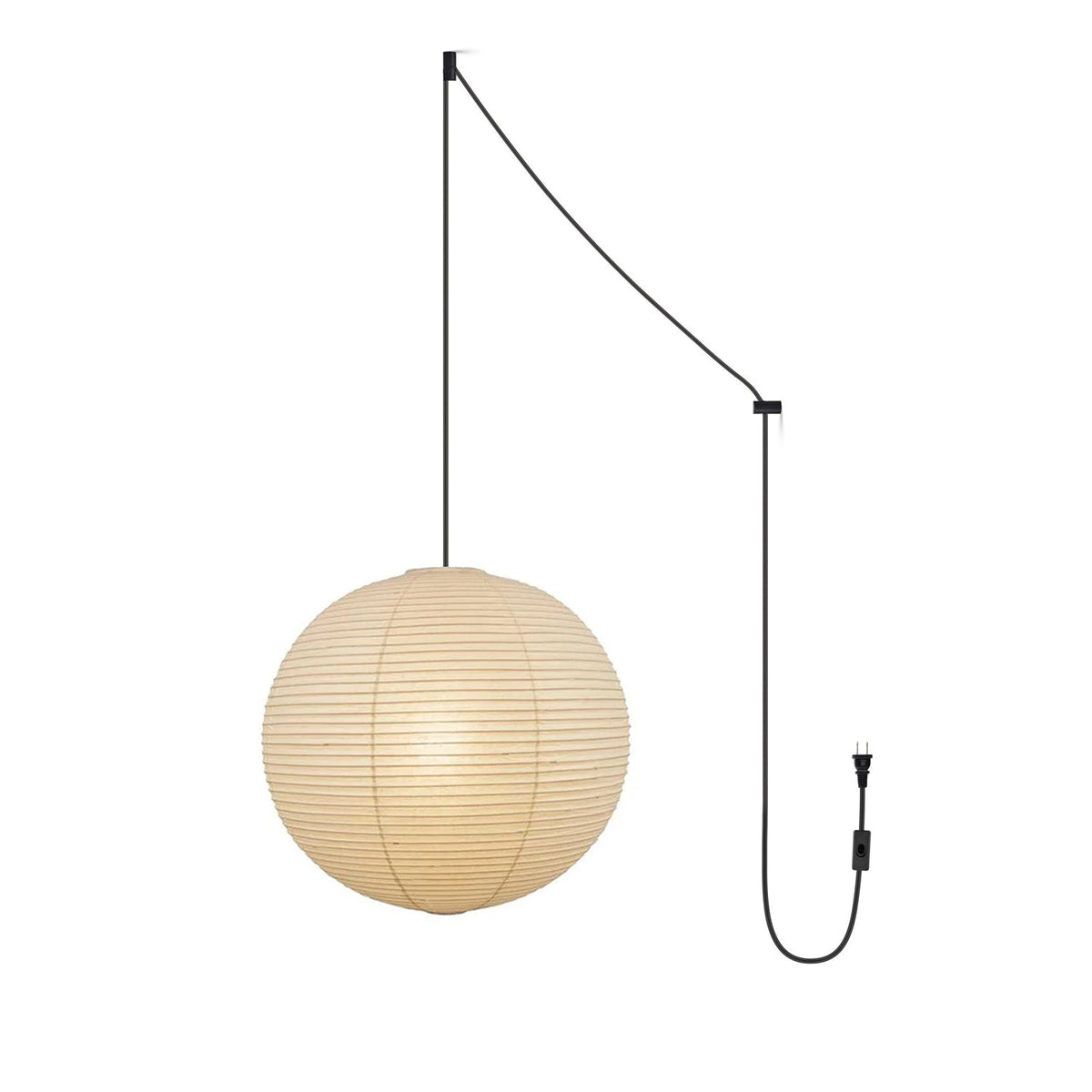 Niveriella hanglamp papier lantaarn voor woonkamer