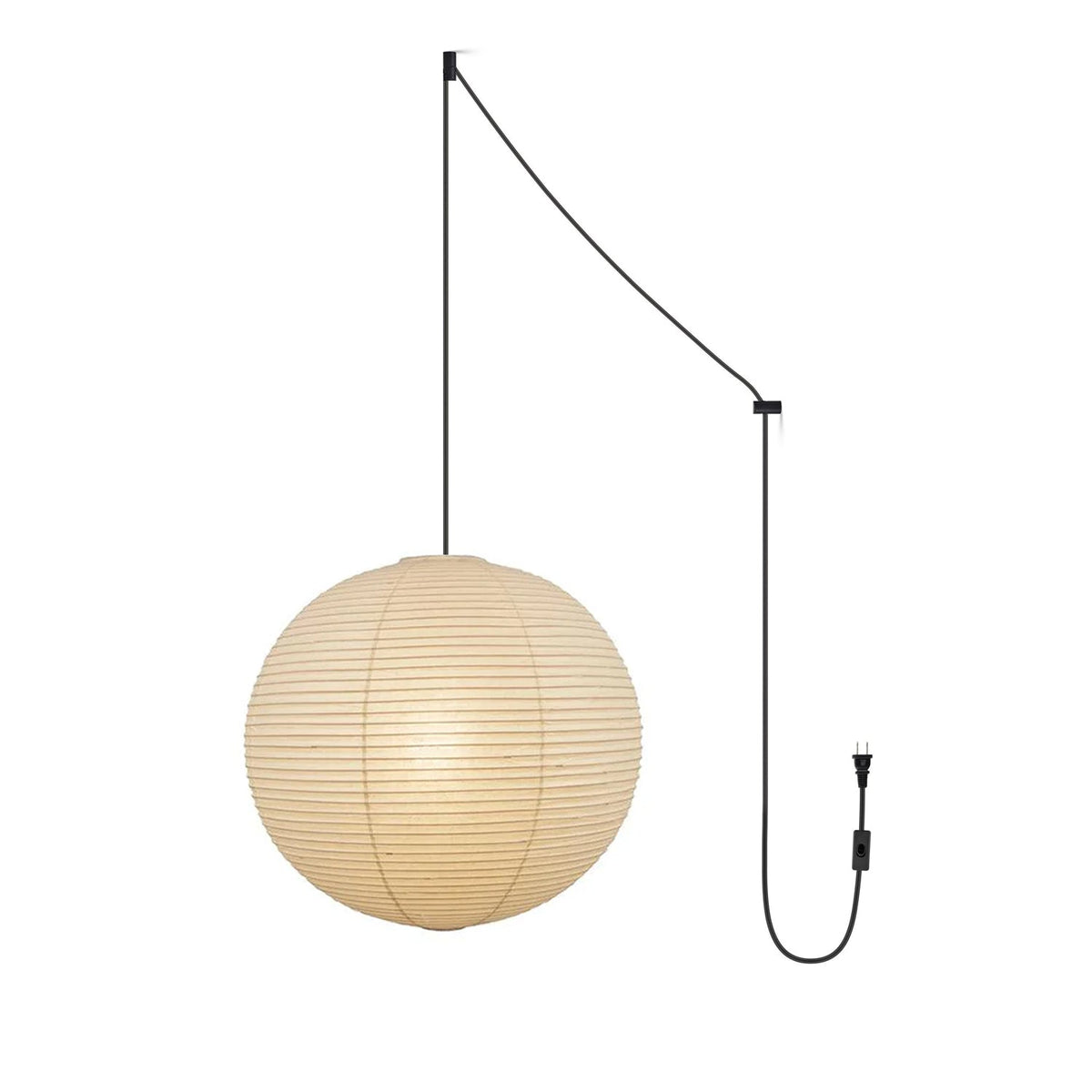 Niveriella hanglamp papier lantaarn voor woonkamer