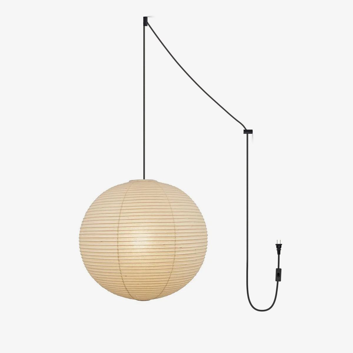 Niveriella hanglamp papier lantaarn voor woonkamer