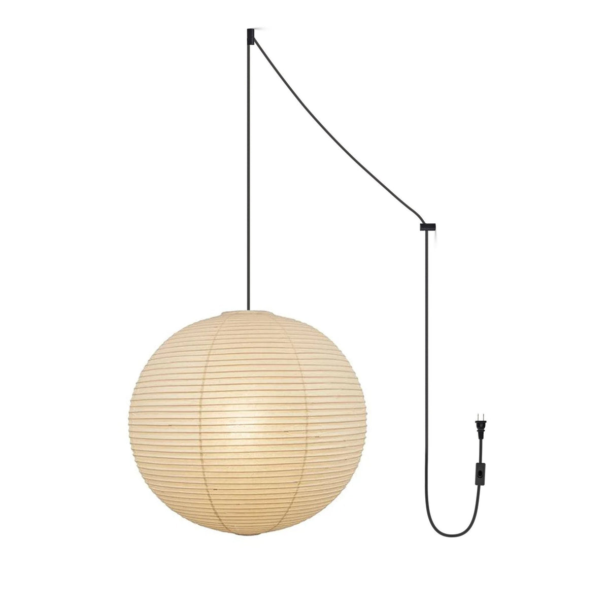 Niveriella hanglamp papier lantaarn voor woonkamer