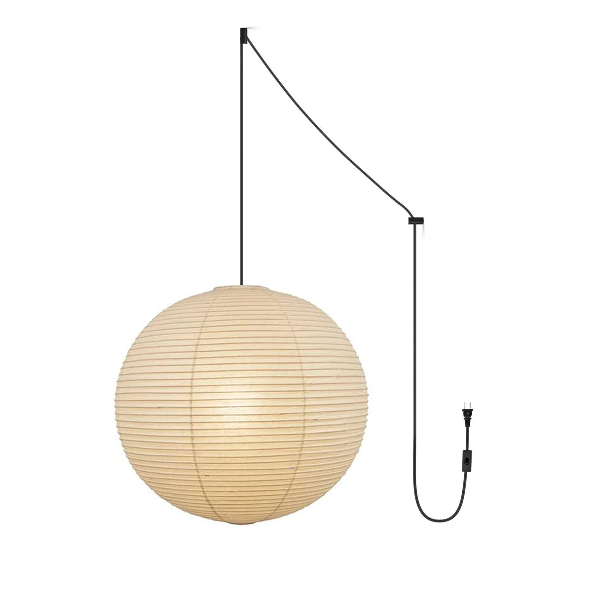 Niveriella hanglamp papier lantaarn voor woonkamer