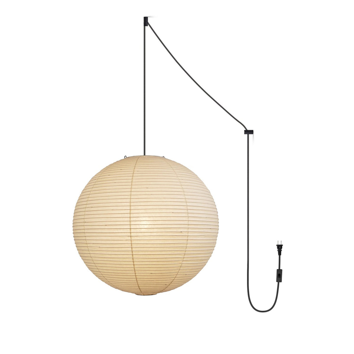 Niveriella hanglamp papier lantaarn voor woonkamer