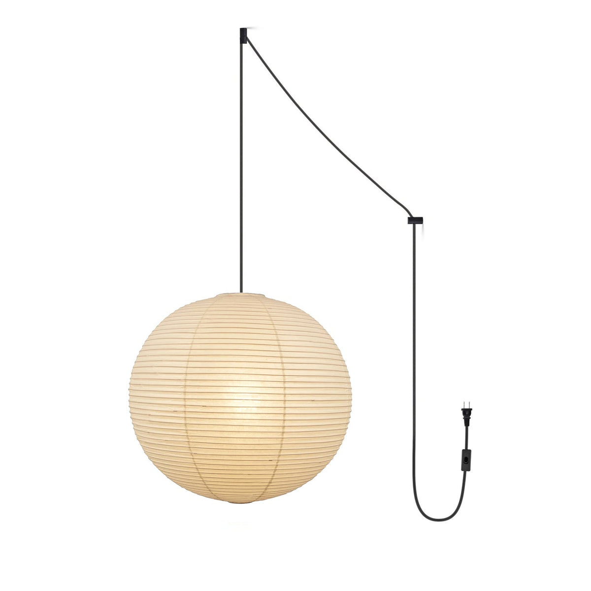 Niveriella hanglamp papier lantaarn voor woonkamer