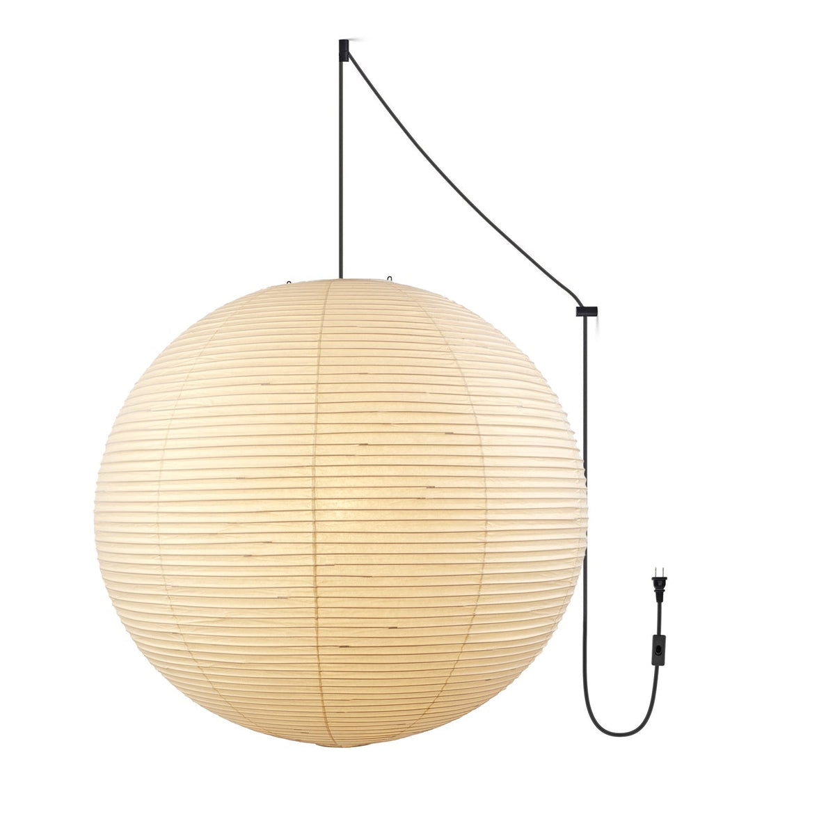 Niveriella hanglamp papier lantaarn voor woonkamer