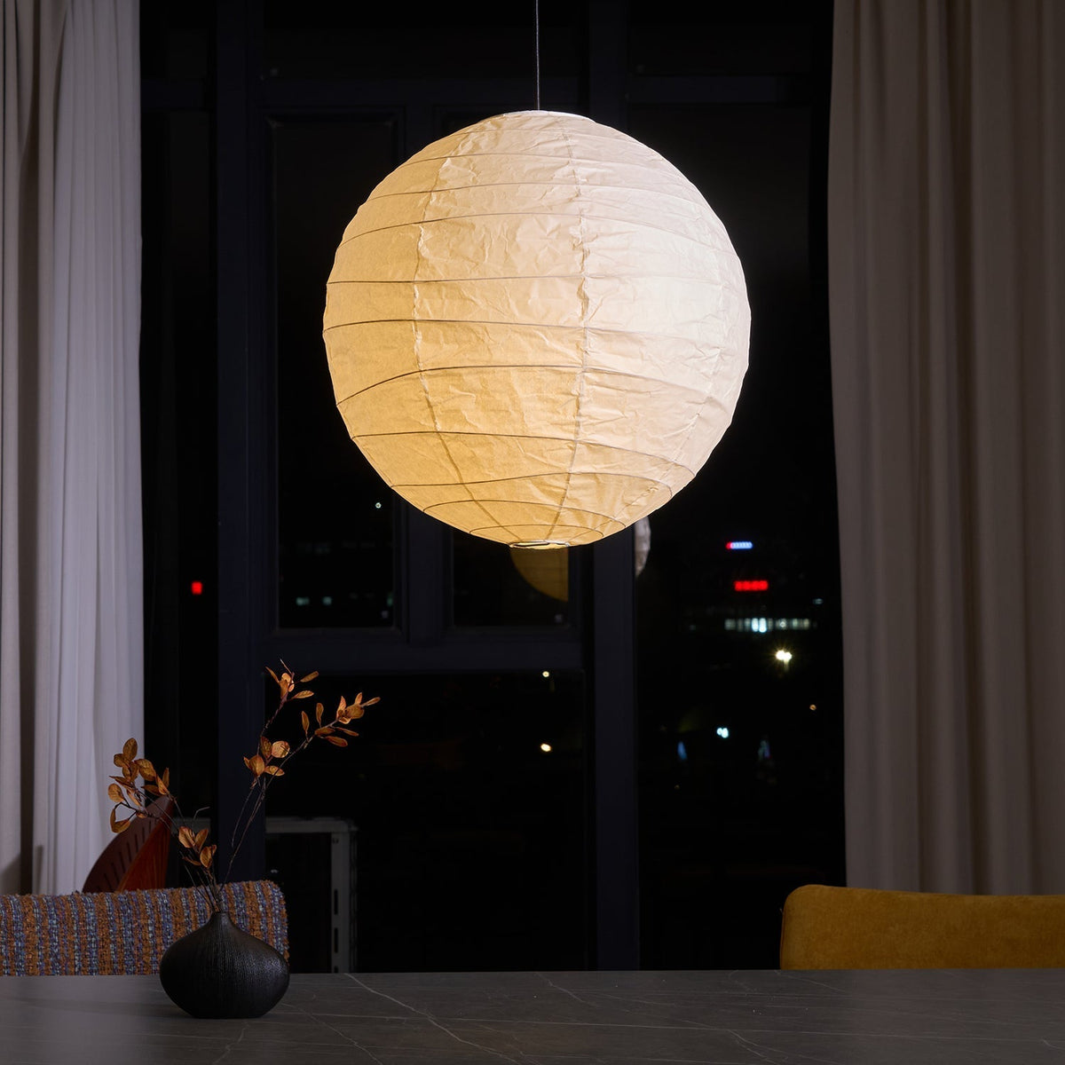 Lunalora Vintage hanglamp van papier
