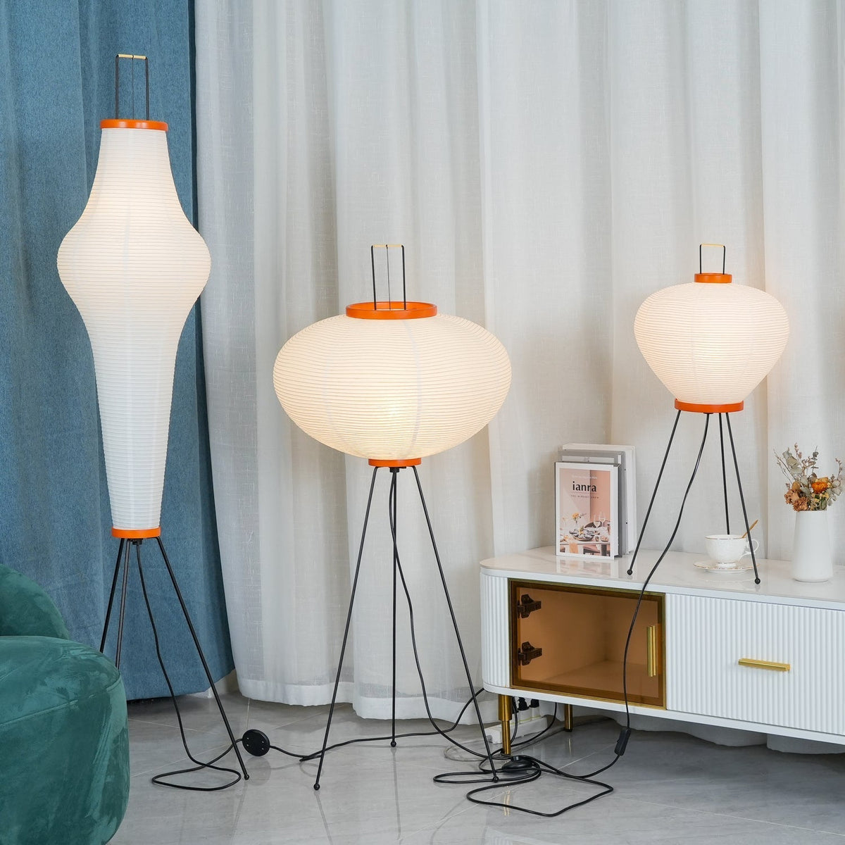 Krelix Paper Scandinavische vloerlamp