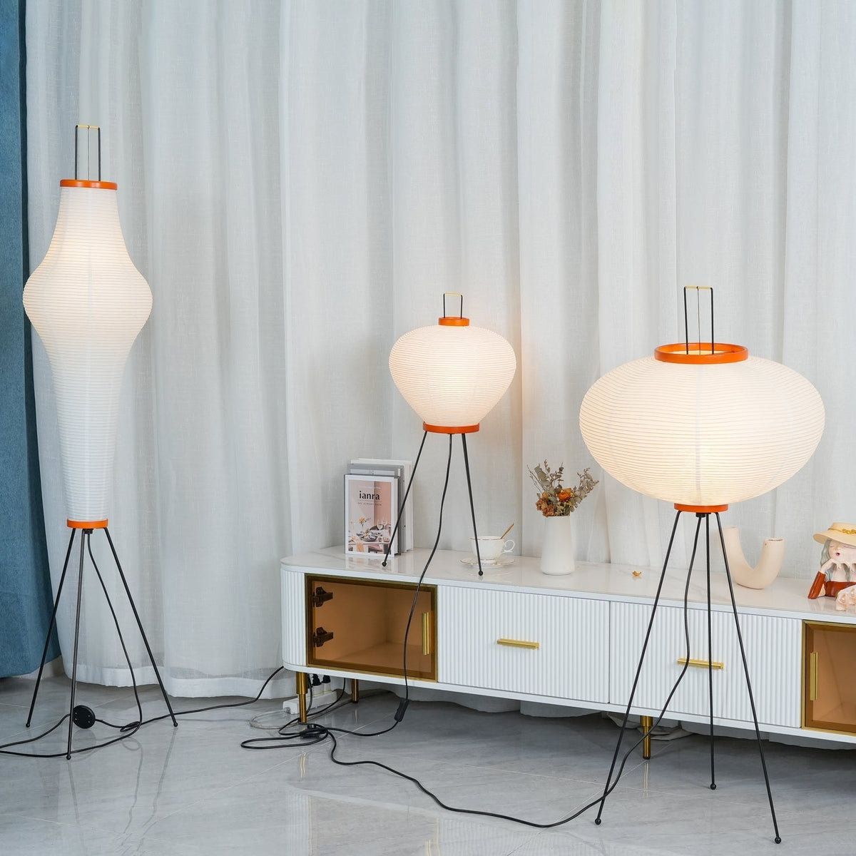Krelix Paper Scandinavische vloerlamp