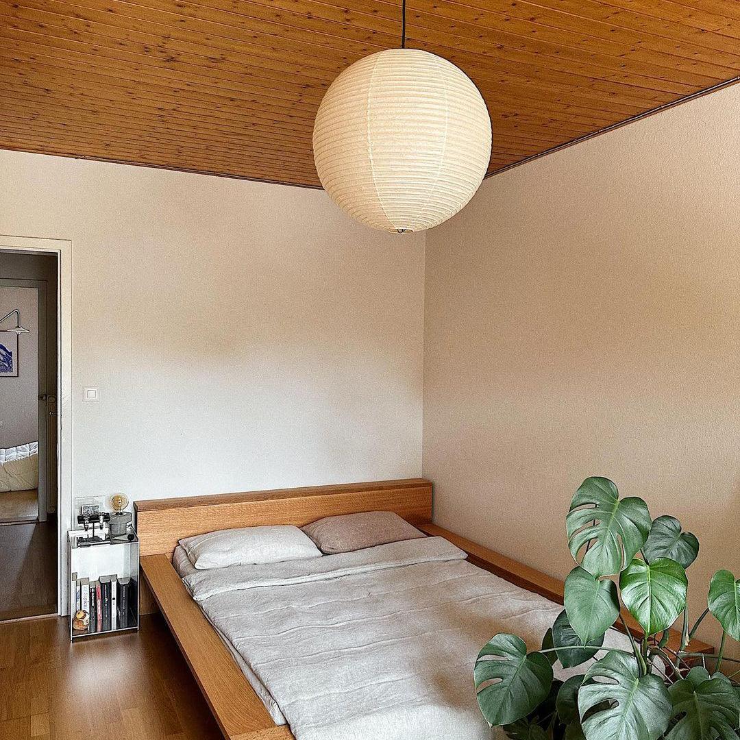 Noveno hanglamp met Washi-papier rond