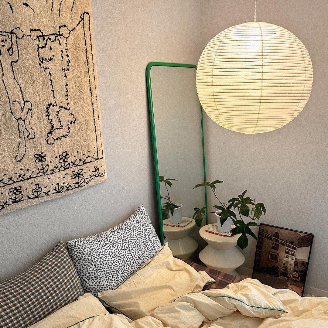 Noveno hanglamp met Washi-papier rond